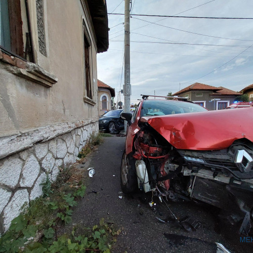 Accident rutier la intersectia strazilor Independentei si Maresal Averescu