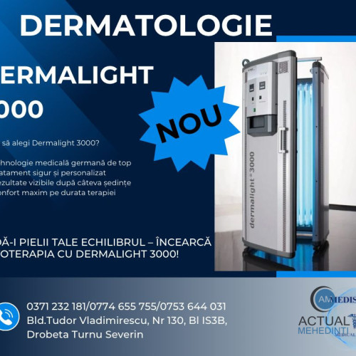 Clinica Medisfera introduce tehnologia DERMALIGHT 3000 în Mehedinți