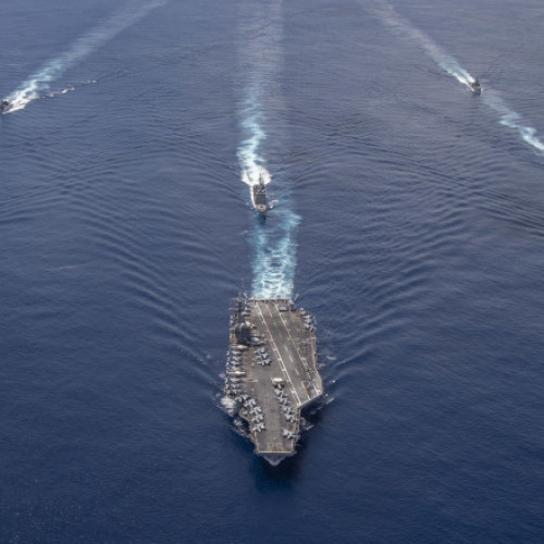 Portavionul american USS Nimitz și-a schimbat cursul către Orientul Mijlociu în timpul misiunii în Marea Chinei de Est