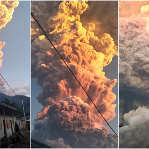 Vulcanul Lewotobi Laki-laki din estul Indoneziei a erupt din nou, pe 17 iunie, lansând un nor dens de cenușă ce a ajuns la 11 kilometri în înălțime. Autoritățile locale au emis cel mai înalt nivel de alertă, iar mai multe zboruri spre și dinspre insulele Bali și Flores au fost anulate. Potrivit unei informări, zona afectată de această erupție este în special insula Flores, unde se formează nori de cenușă care pot fi observați de la peste 100 de kilometri distanță.
