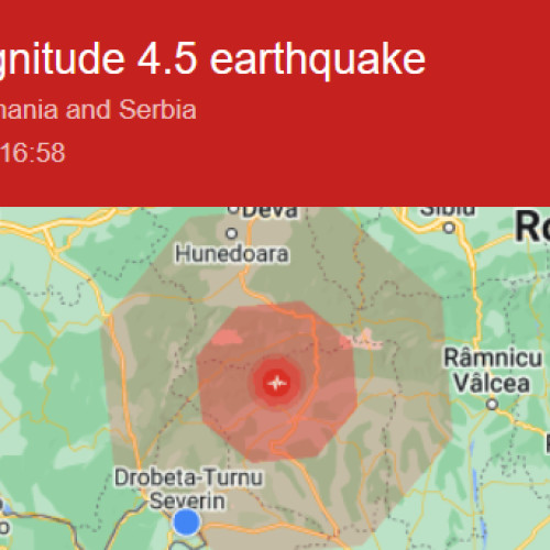 Alertă de seism în Oltenia