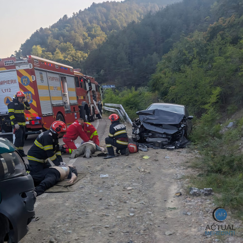 Accident mortal: două persoane au decedat; o mașină a Poliției de Frontieră, implicată!