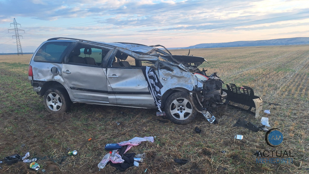 Accident grav la intrarea în Recea, Dolj: un șofer a decedat