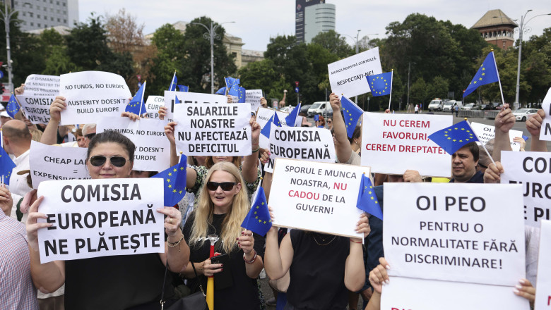 Ilie Bolojan critică plata integrala pentru angajații care au participat la protestul din 15 iulie