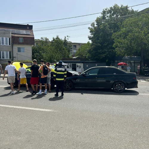 Accident rutier pe bulevardul I.C. Brătianu în Drobeta-Turnu Severin